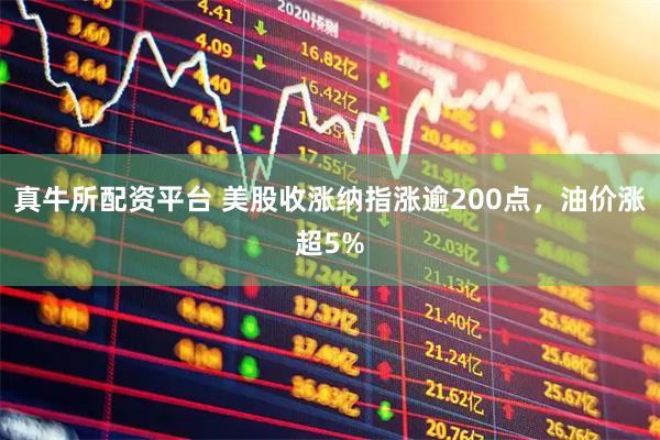 真牛所配资平台 美股收涨纳指涨逾200点，油价涨超5%