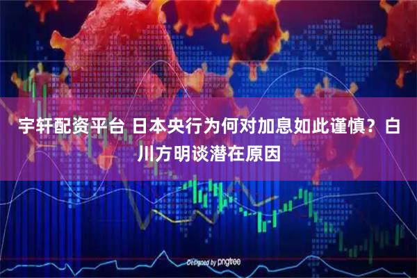 宇轩配资平台 日本央行为何对加息如此谨慎？白川方明谈潜在原因